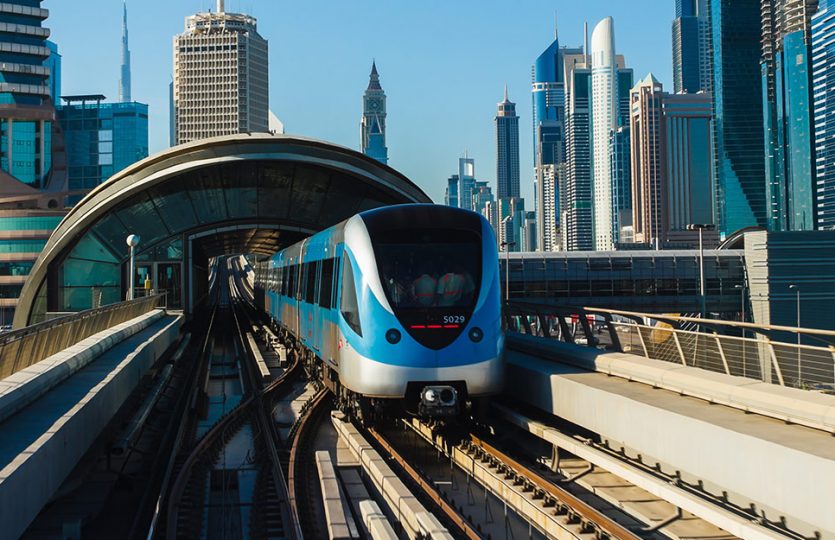dubai metro route 2020