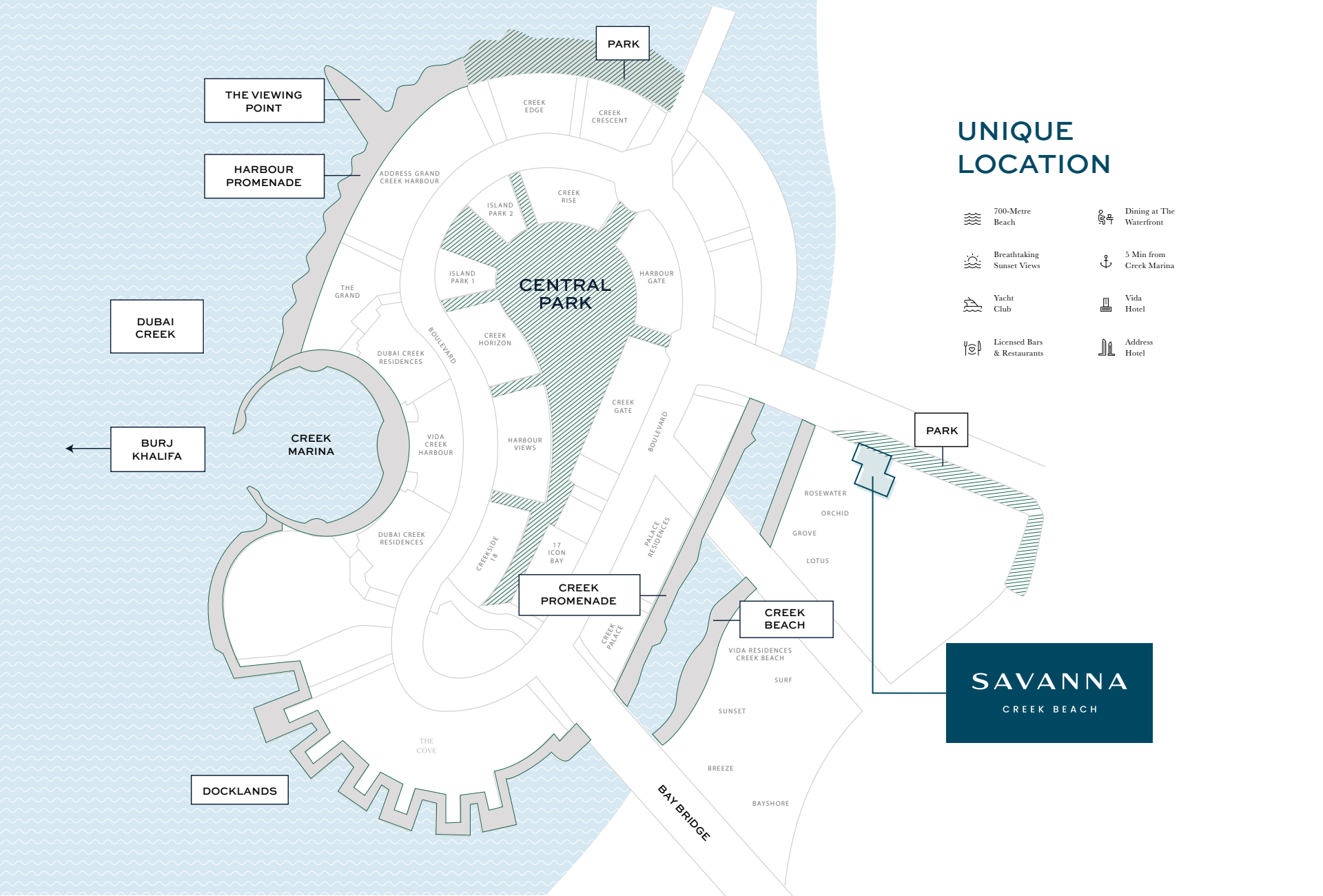 Savanna-Emaar-location