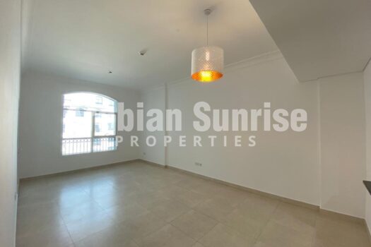 Vacant Apt with Golf + Pool View