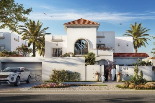Single Row Corner Villa