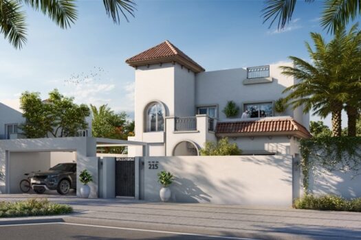 Single Row Corner Villa
