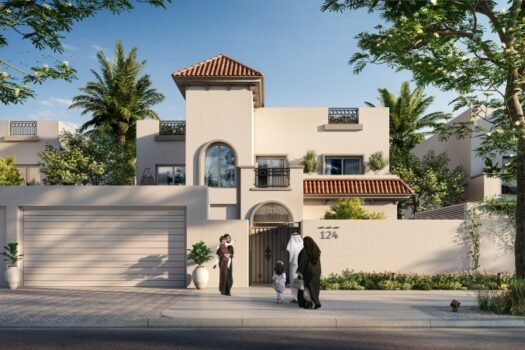 Single Row Corner Villa