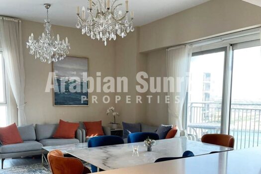 Furnished | High Floor | Partial Canal View