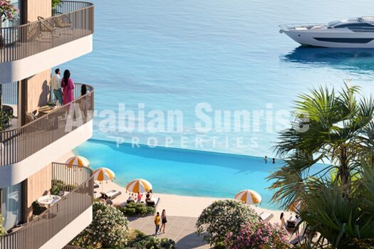 Corner 2+M Full Canal + Pool View