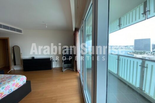 High Floor | 3BR+Maids | Partial Sea View