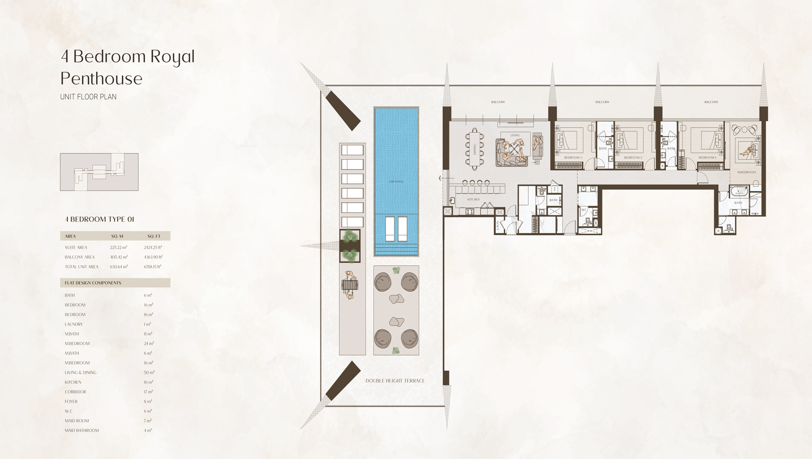 one by binghatti floor plans (10)
