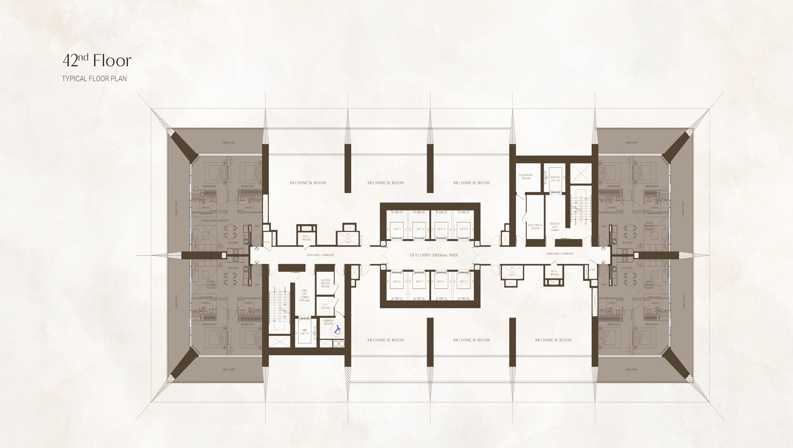 one by binghatti floor plans (15)