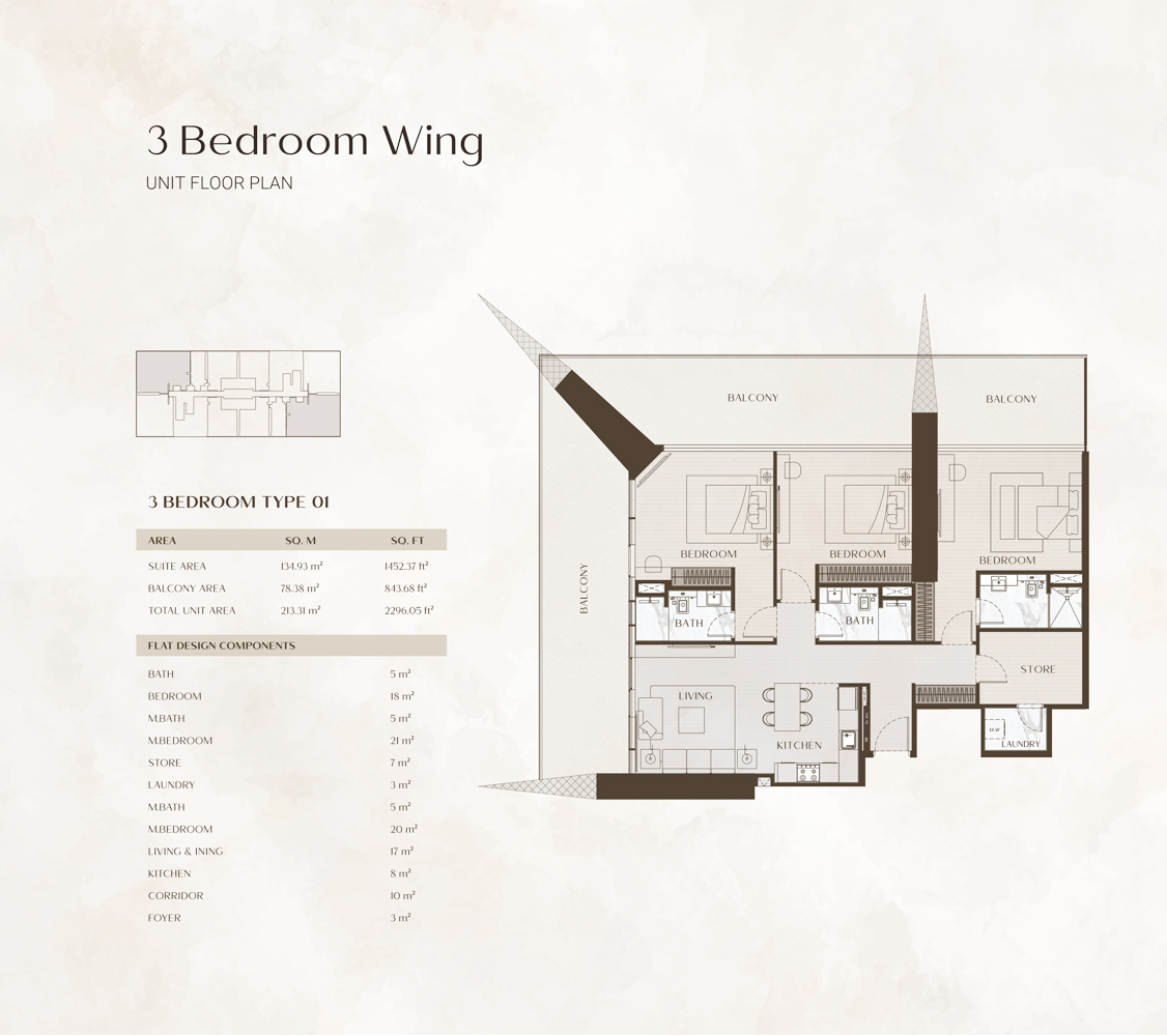one by binghatti floor plans (4)