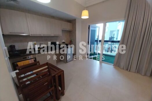 Vacant | Fully Furnished Apt with Pool View