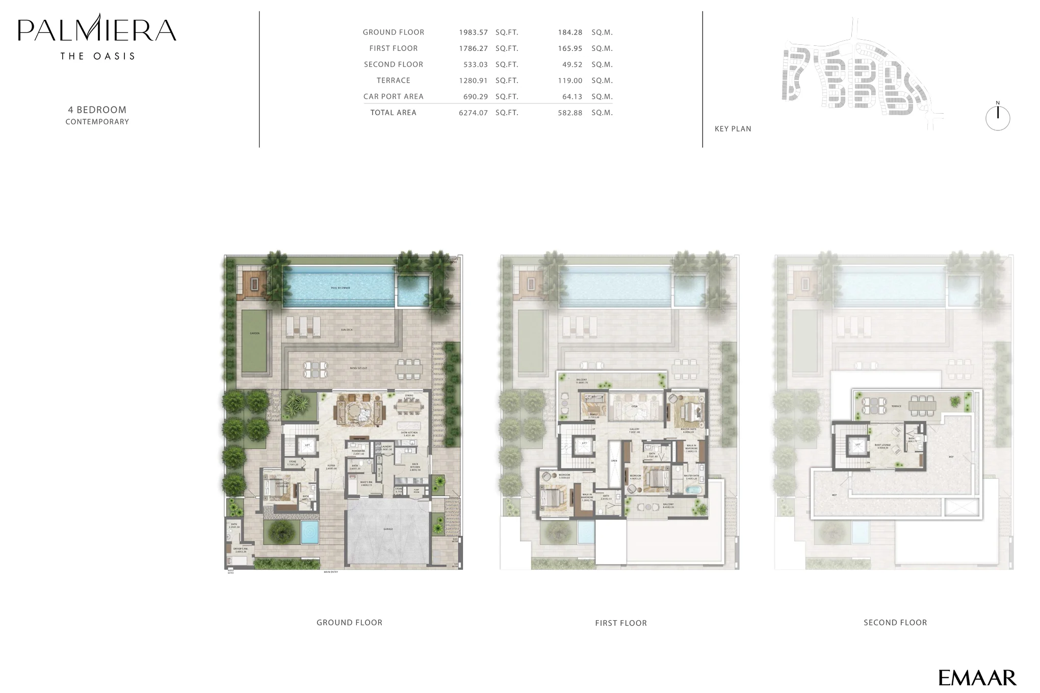 palmiera by emaar floor plans (3)