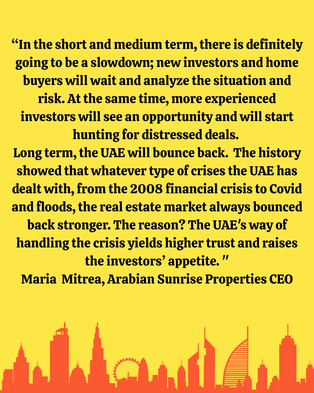 Dubai real estate market 2026 